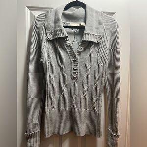 Light grey DKNY sweater size Medium